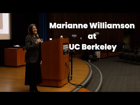 Marianne Williamson at UC Berkeley | 02/28