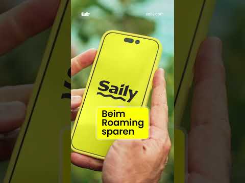 Saily YouTube ad: Gib weniger beim Roaming aus, so hast du mehr von deiner Reise. Günstige Daten von Saily.