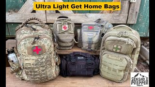 UltraLite Get Home Bags Set Ups and Why?