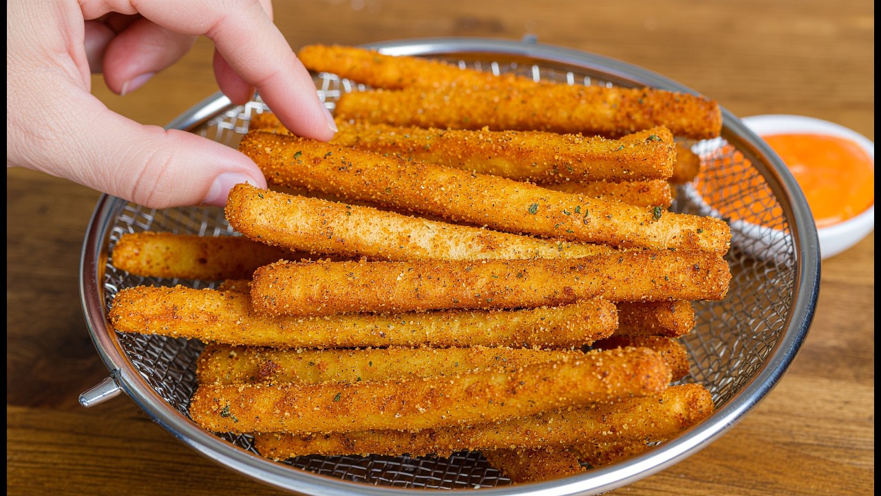 Все мои друзья просят рецепт! Хрустящие и простые в приготовлении закуски для дома!