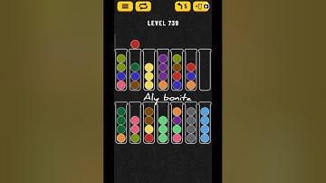 ball sort puzzle level 739