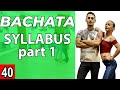 Bachata Tutorial 40: Bachata Syllabus Part 1  | Marius&Elena Bachata 2019