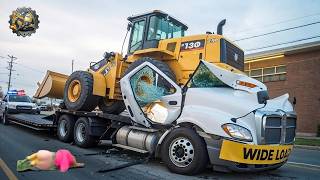 Idiots with Fast Trucks: Heavy Equipment Fails | Extreme Oversized Truck Transport #9