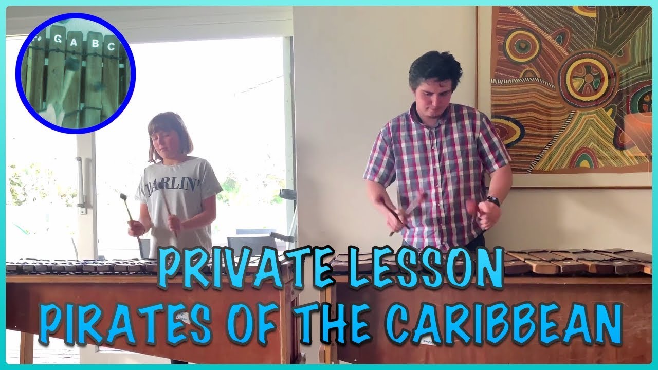 Private Lesson Pirates of the Caribbean (Marimba Cover) YouTube