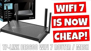 Router TP-Link Archer BE230 WiFi 7 BE3600 Dual-Band 4 Antenne Easy Mesh