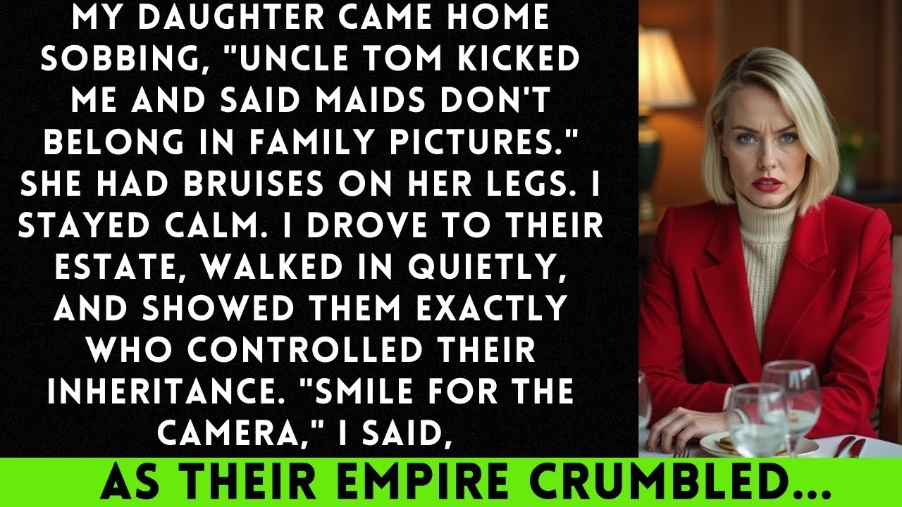 My Daughter Returned in Tears: 'Uncle Tom Kicked Me Out of the Family Photo...