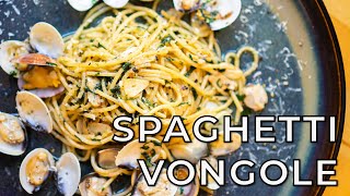 SPAGHETTI VONGOLE | Quick \& Easy