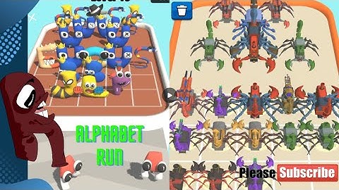 👀 Merge Alphabet Lore Run  mobilgames