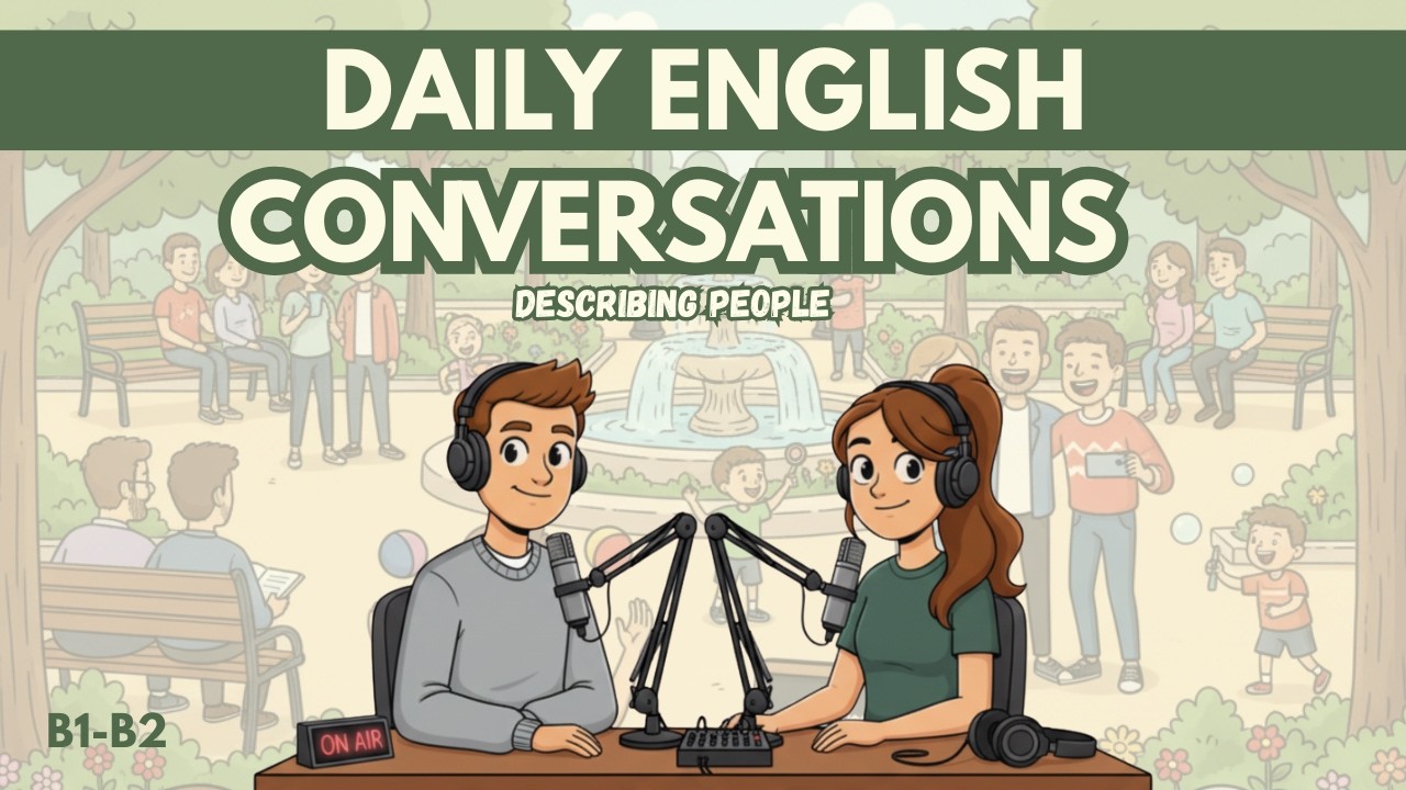 How to Describe People in English | Learn Real Vocabulary & Speaking Practice!