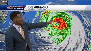 Hurricane Erin bringing dangerous beach conditions to East Coast of US | 6 p.m. Aug. 17 update