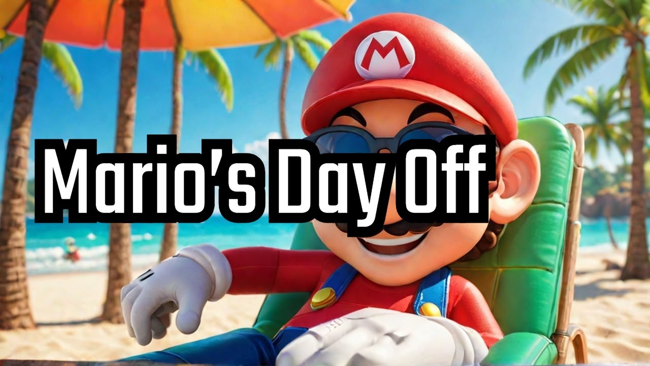 Mario’s Day Off 🍝 | Funny Storytime with Bowser & Goombas | Smilentales Kids Animated Short