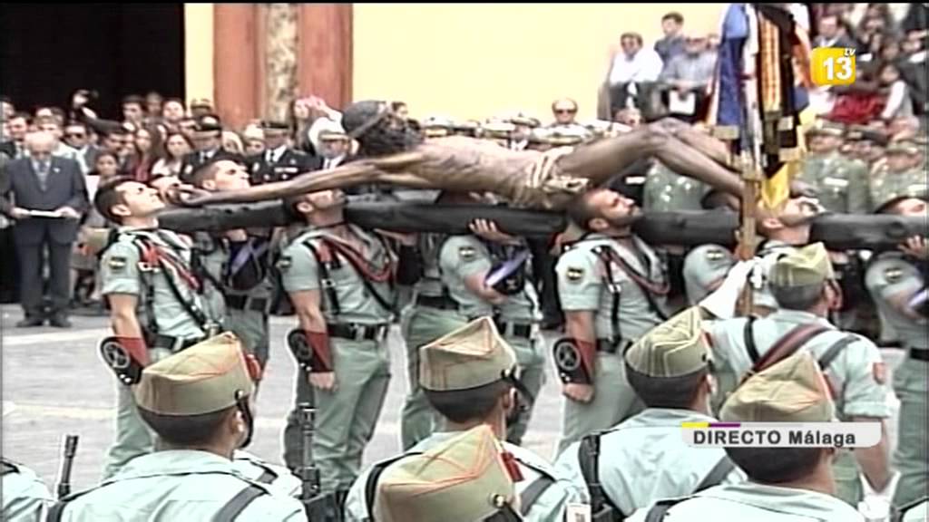 La Legion Cristo de la Buena Muerte. Malaga 2012.