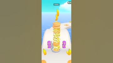 Pancake Run 🍧🍭🧁 #1 - All levels Gameplay Walkthrough IOS, Android - New Update #shorts