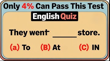 50 Mixed English Grammar Quiz: Only 4% Can Pass This Test