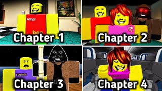 Roblox Weird Strict Dad : Chapter 1 To 4 [ Full Walkthrough ] + Ending