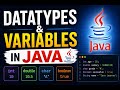 DataTypes & Variables in JAVA