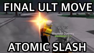TSBG Final Atomic Samurai Ultimate move || Atomic Slash
