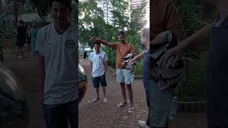 UM TOQUE FANTASMA DIFERENTE   #hypnosis #pegadinha #mentalismo