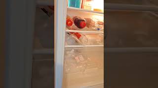 My friend clear out all perishable food from refrigerator.