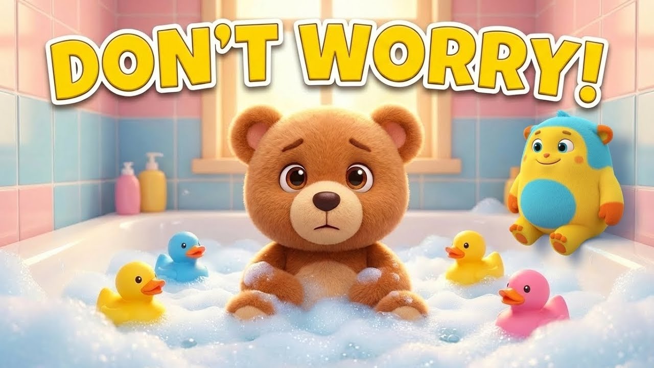Don’t Worry! Your Toy Will Be Back After the Wash 🧸✨ | Giggletwins & Friends