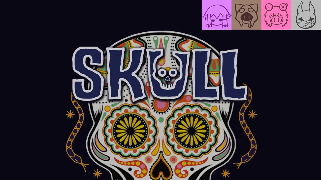 【SKULL】シンプルに騙し合うゲームがめっちゃ面白い