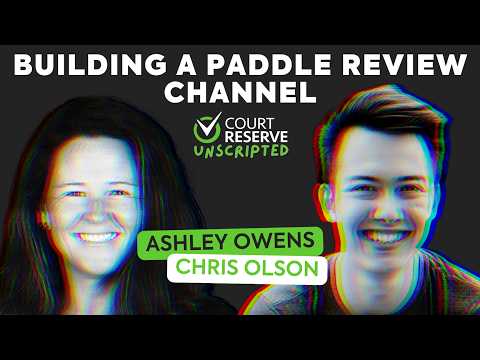 Testing 30+ Paddles & Growing a Pickleball Channel | Chris Olson, Pickleball Studio Podcast