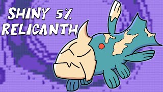 [LIVE] Shiny 5% Relicanth in Pokemon Emerald!