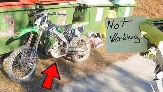 FOUND Working DIRT BIKE in DUMPSTER!