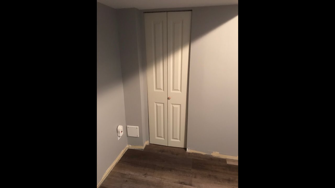 How to shorten (cut down) bifold door for custom basement rough opening