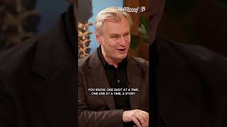 Christopher Nolan Shares on the Process of Shooting a Film | THR India #shorts