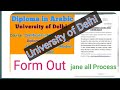 Delhi University Part Time Course For Arabic Form Released Online 2025 2026 Delhi University Part Time Course For Arabic Form Released Online 2025 2026