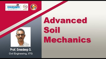 Advanced Soil Mechanics [Intro video]