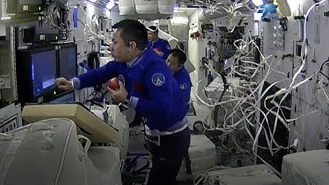 A day in the life of taikonauts at the CSS