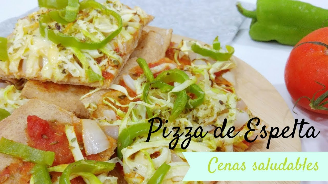 Pizza de espelta con vegetales y con pollo - 2 versiones ...