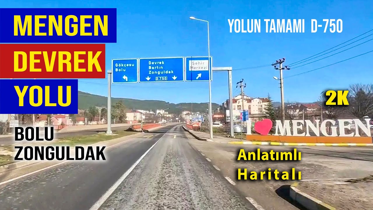 Mengen Devrek Yolu | Yolun Tamamı | Bolu Zonguldak | D-750 #bolu #zonguldak #mengen #devrek #keşfet