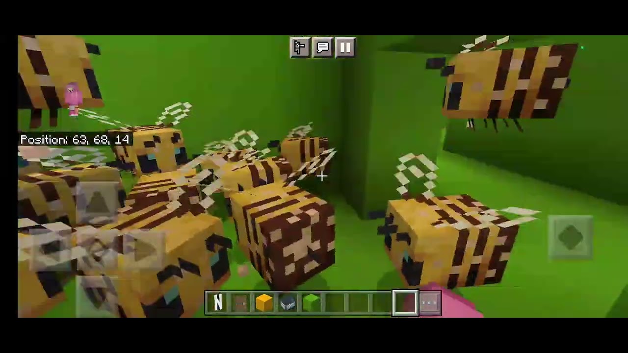Slime and honey house tour in minecraft