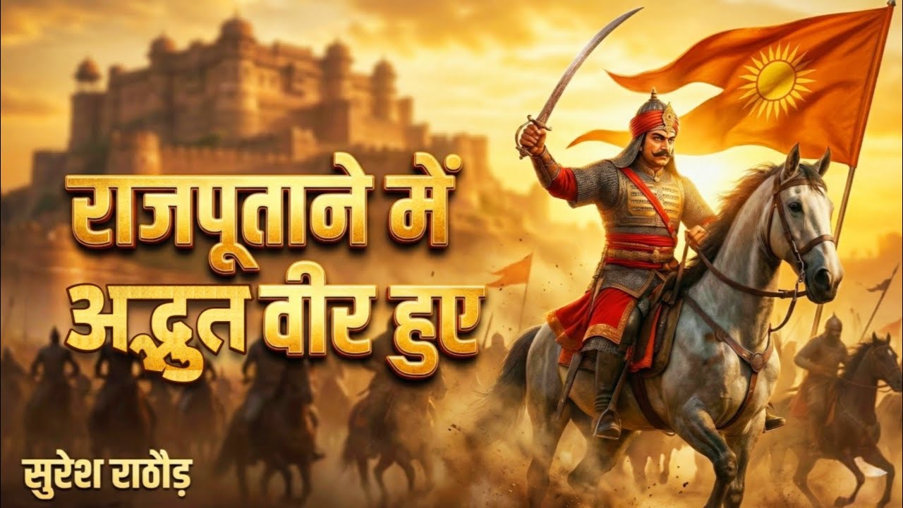 राजपूताने में अद्भूत वीर हुए || कवि - सुरेश राठौड़ || (तिनका-तिनका चुनकर काव्य संग्रह )