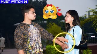 TOUCHING STRANGERS WAIST || WAIST PRANK || DEEPANSHU MANNI ||