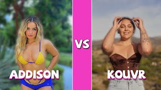 Addison Rae Vs Kouvr TikTok Dance Compilation