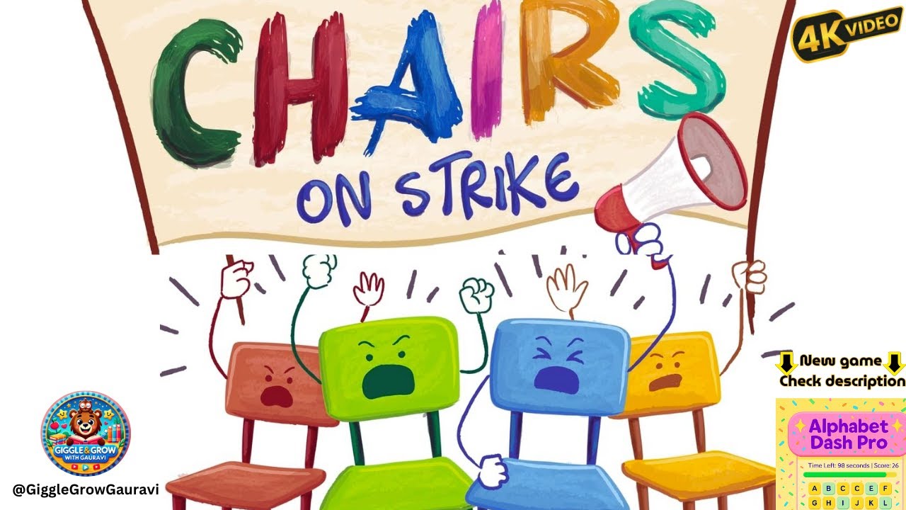📚Kids Books Read Aloud📚 Chairs On Strike By Jennifer Jones | A Hilarious Storytime for Kids