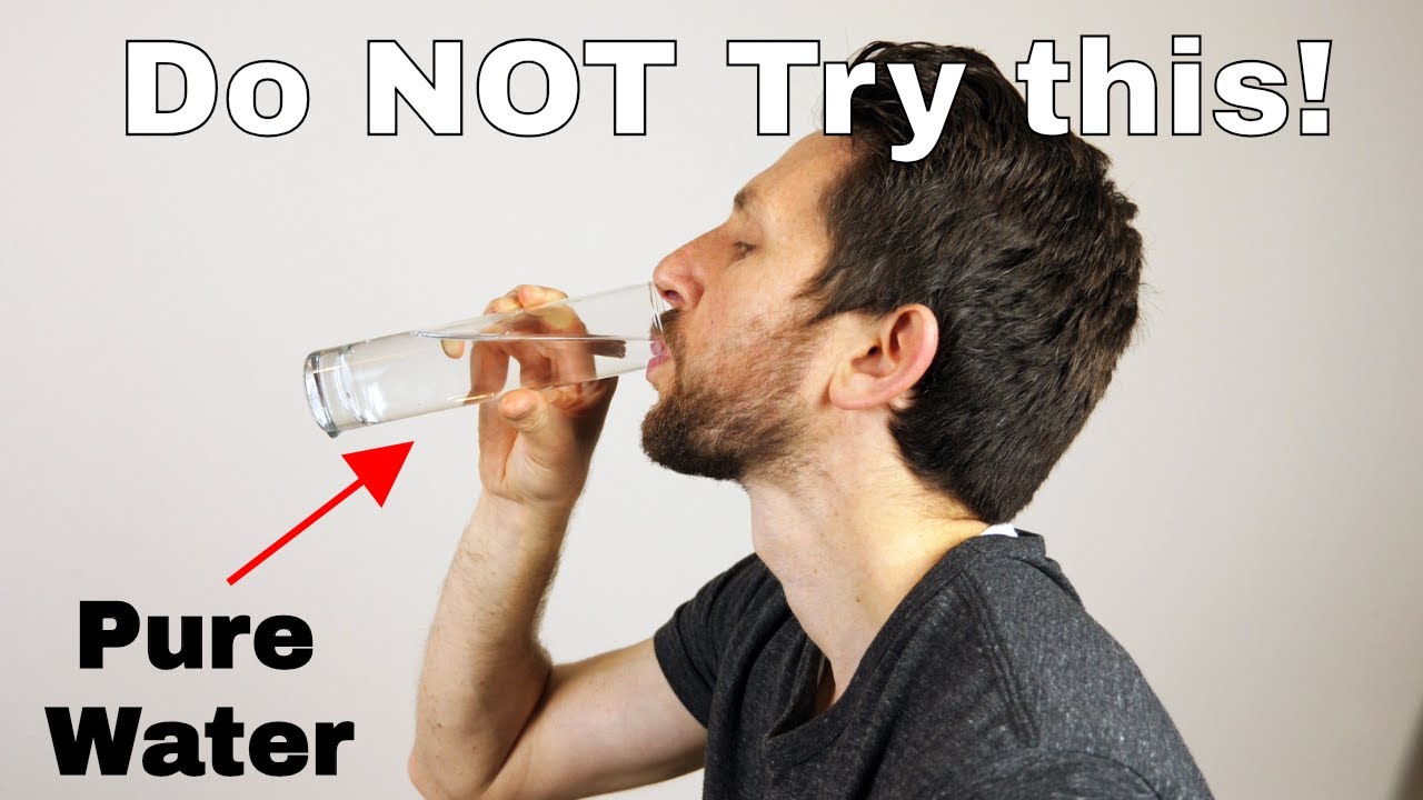 Can You Drink 100% Water?