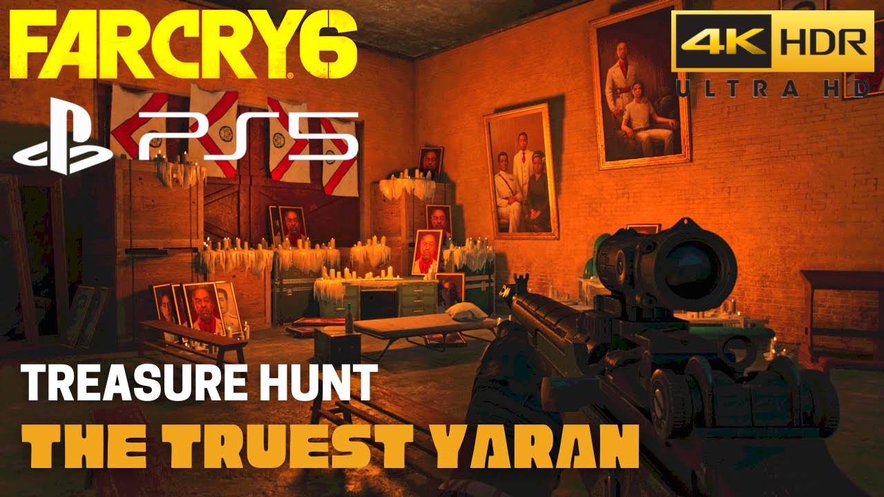 Far Cry 6 PS5 - The Truest Yaran - How to Clear the Pipes Blockage (Treasure Hunt)