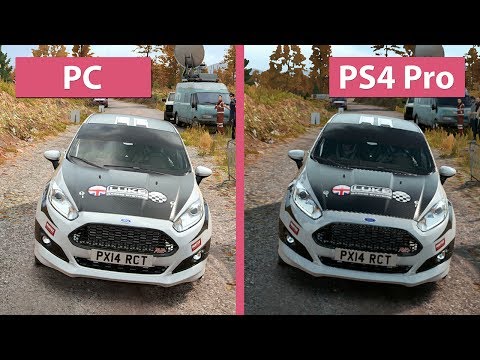 DiRT 4 – PC Vs. PS4 Pro 4K UHD Graphics Comparison