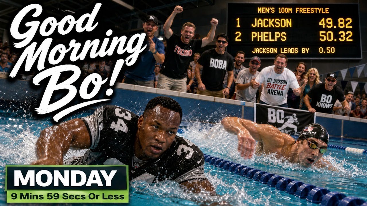 Bo Jackson Battle Arena Monday Show | Good Morning Bo! 9 Minute Edition