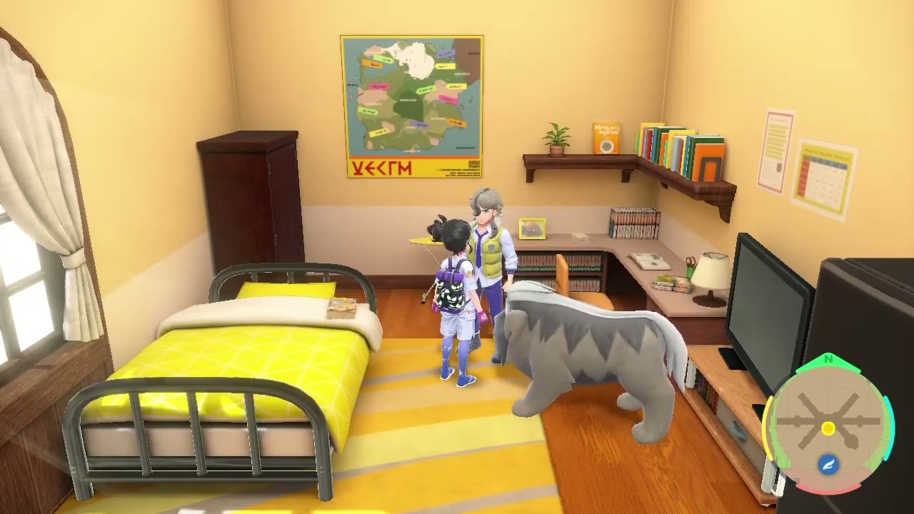 Penny, Arven and Nemona's dorm rooms-pokemon scarlet violet