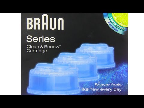 Braun Clean And Renew Refill Cartridges Ccr 3 Pack Braun Clean And Renew Cleaning Cartridges
