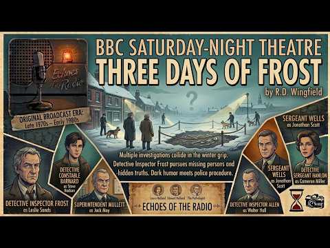 Three Days of Frost by R. D. Wingfield - BBC Saturday Night Theatre | Echoes of the Radio