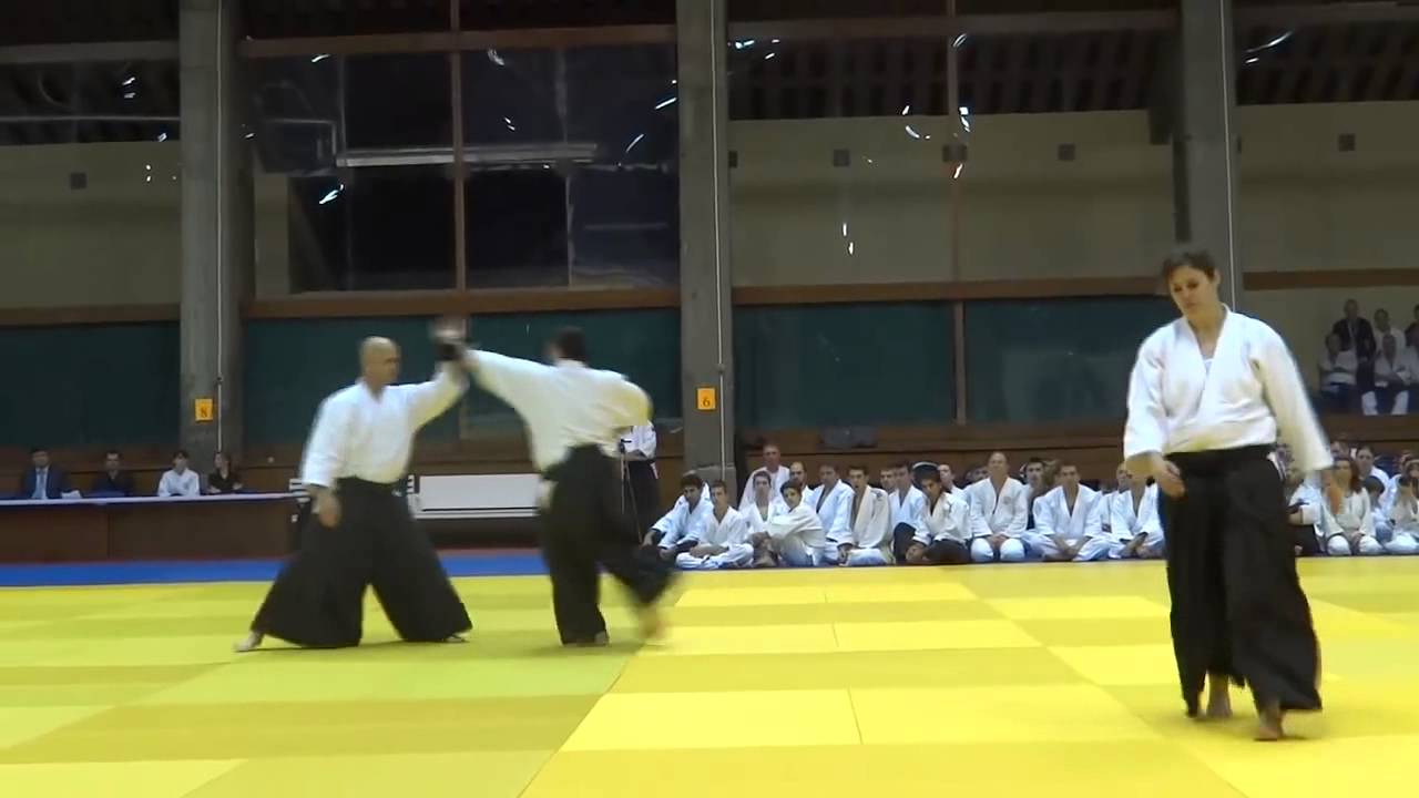 Dorin Marchis Sensei 5 Dan Aikido Aikikai-Demonstration in Sofia, Bulgaria 2015