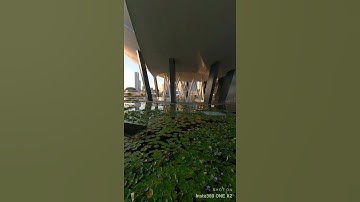 My 1st Insta360 One X2 Video of Marina Bay by running.