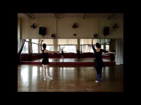 Advanced 1 RAD Center practice and pirouettes